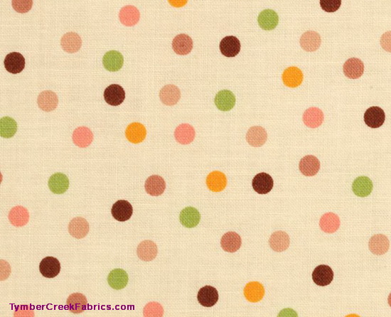 Seek 'N Match - Spunky Spots - Vanilla Fabric